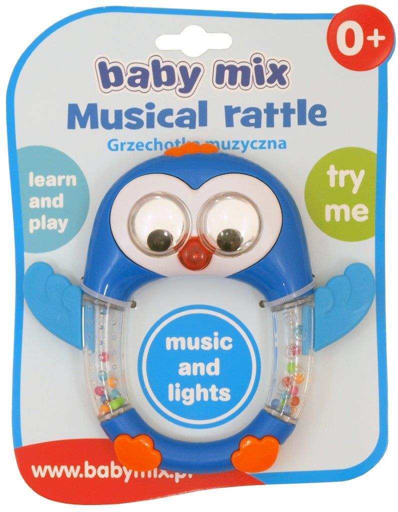 Погремушка музыкальная Пингвин от baby mix - фото 1 - id-p108939947