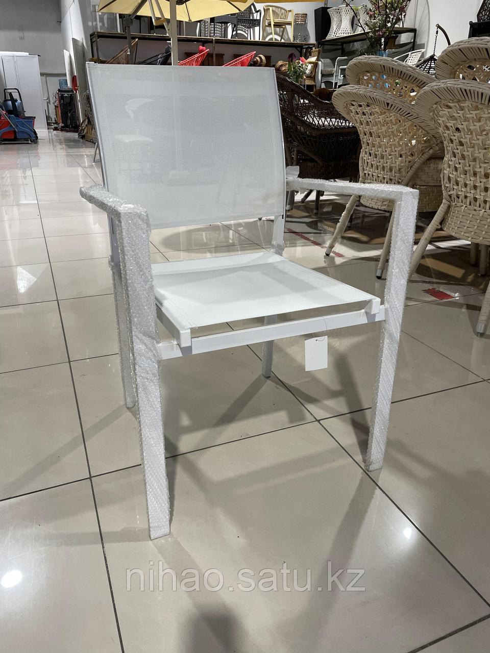 Кресло (алюминий, белый цвет)