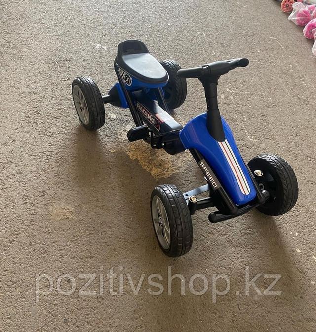 Педальный картинг Go Kart синий