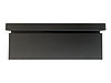 Алюминиевый профиль для дверей скрытого монтажа черный 6м., фото 4