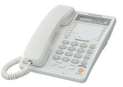 Проводной телефон Panasonic KX-TS2365  (RUW) Белый
