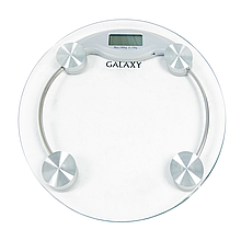 Весы напольные электронные бытовые круглые GALAXY GL 4804
