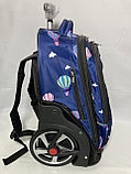 Школьный рюкзак на колёсах для девочек "FEIYU"., фото 4