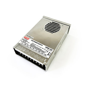 Трансформатор 400W RAINPROOF с кулером блок питания 12V - D35