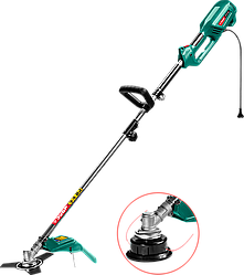 ЗУБР 1300 Вт коса сетевая, ш/с 38/25 см