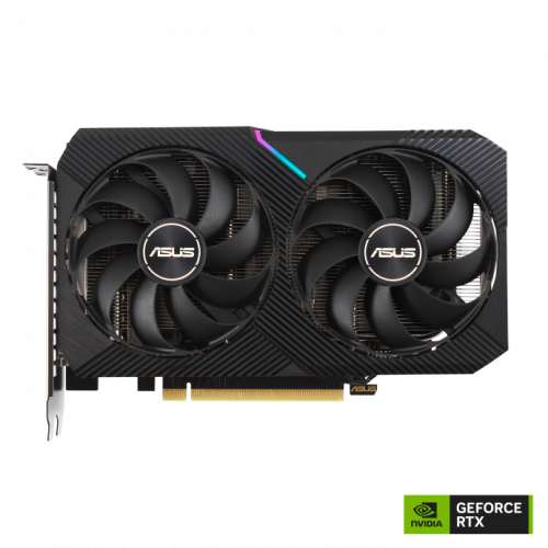 Видеокарта ASUS Dual GeForce RTX 3060 OC Edition, 8GB GDDR6, 128bit, 1xHDMI, 3xDP, DUAL-RTX3060-O8G, BOX
