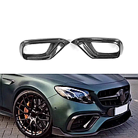 Накладки на противотуманные фары для Mercedes Benz W213 2017-2019