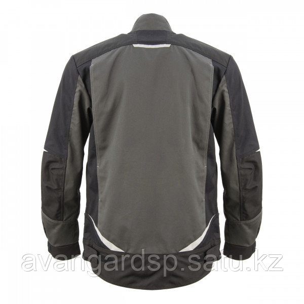 Куртка мужская летняя KS 202 C, серый/черный (100% хлопок!) - фото 4 - id-p108945924