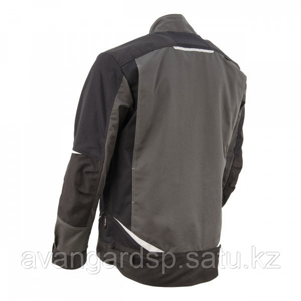 Куртка мужская летняя KS 202 C, серый/черный (100% хлопок!) - фото 5 - id-p108945924
