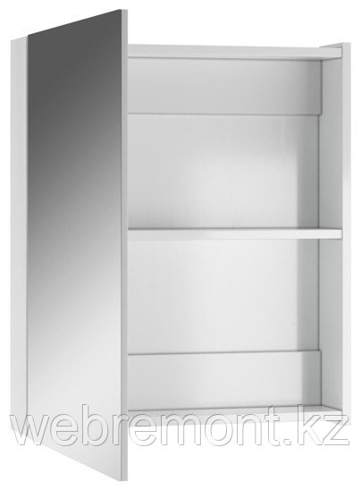 Шкаф-зеркало Норма 60 см 1 дверь АЙСБЕРГ - фото 3 - id-p108945942