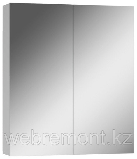 Шкаф-зеркало Норма 60 см 2 двери АЙСБЕРГ - фото 4 - id-p108945977