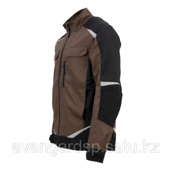Куртка мужская летняя KS 202, коричневый/черный - фото 4 - id-p108946008