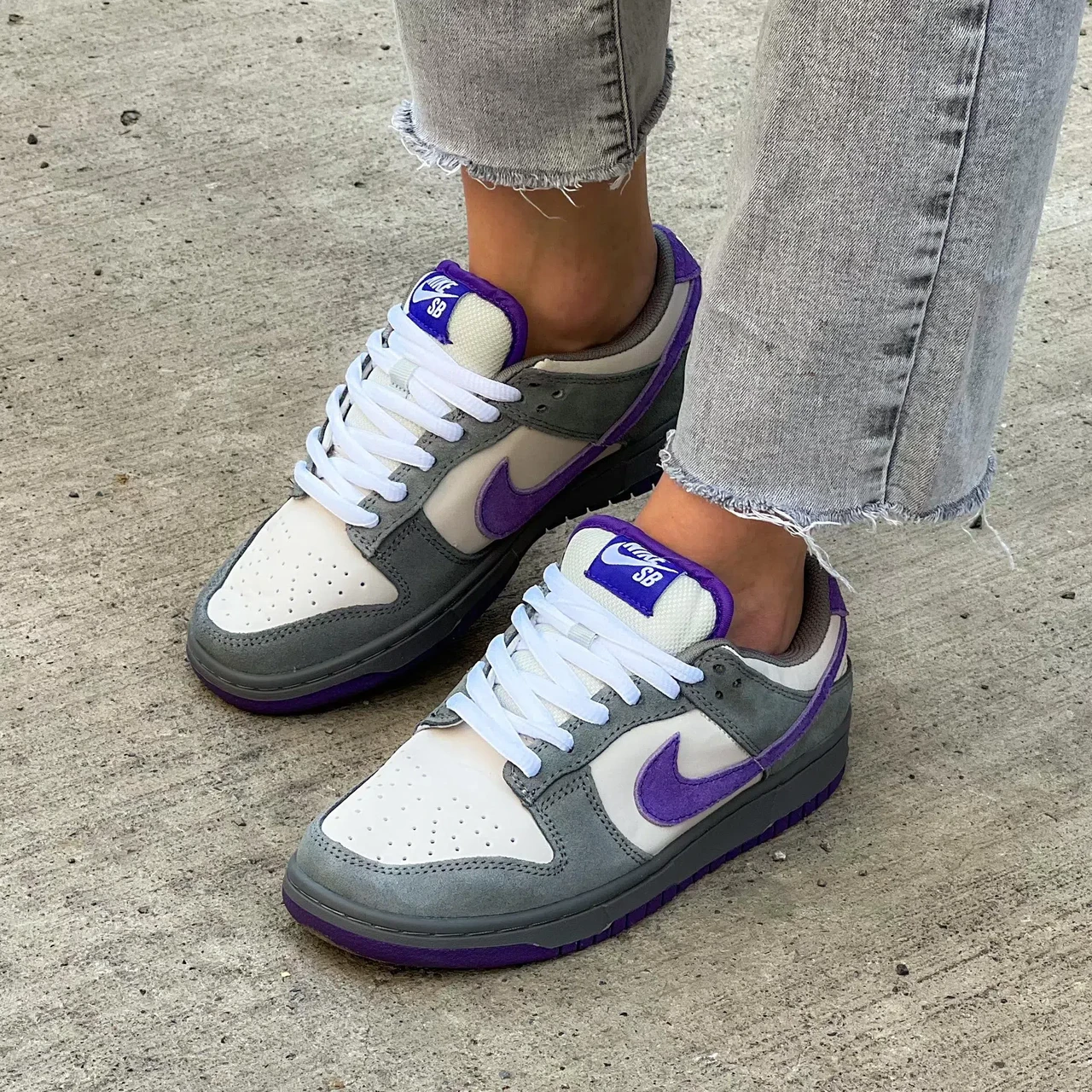 Кроссовки Nike SB Dunk Low Purple Pigeon - фото 1 - id-p108956972