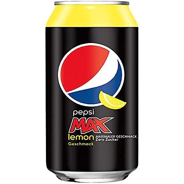 Газ.напиток PEPSI Max Lemon Zero 330ml Европа (24шт-упак)