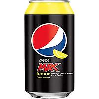 Газ.напиток PEPSI Max Lemon Zero 330ml Европа (24шт-упак)