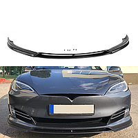 Губа переднего бампера для Tesla Model S 2021-2023