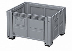 Пластиковый контейнер iBox 1200х1000 сплошной на ножках