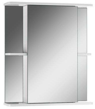 Шкаф-зеркало Норма 60 см 2-60 левый АЙСБЕРГ, фото 2