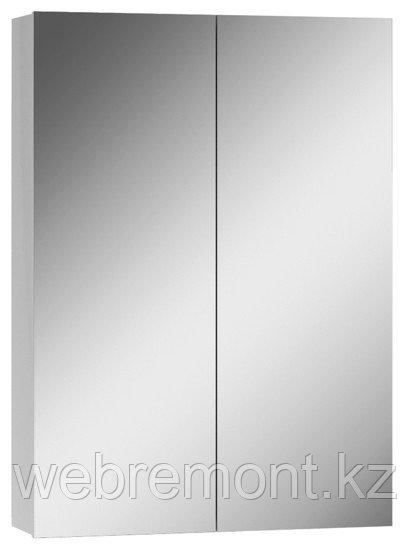 Шкаф-зеркало Норма 50 см 2 двери АЙСБЕРГ - фото 1 - id-p108957563