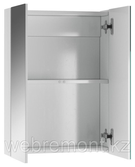 Шкаф-зеркало Норма 50 см 2 двери АЙСБЕРГ - фото 3 - id-p108957563