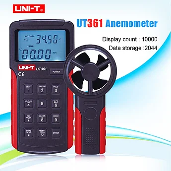 UT361 - Анемометр для измерения скорости ветра. В реестре средств измерений РК.