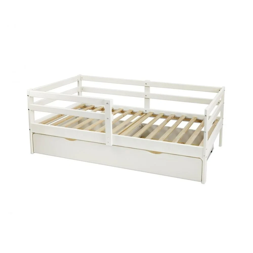 Кровать детская Terra Tomix + ящики, белый