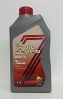 Полусинтетическое моторное масло S-OIL RED5 10W-40 1Л