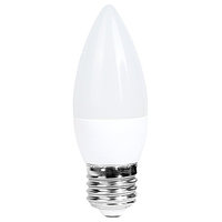 Лампа LED C37 6W NEW 520LM E14 6000K 175-265V (ECO L)100ш