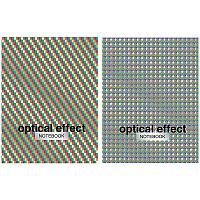 Бизнес-блокнот А5 64л. ЛАЙТ BG "Optical effect", метализация, глянцевая ламинация