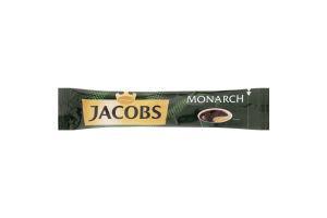 Кофе растворимый Jacobs "Monarch", гранулированный, порционный, шоубокс, 26 пакетиков*1,8г, картон