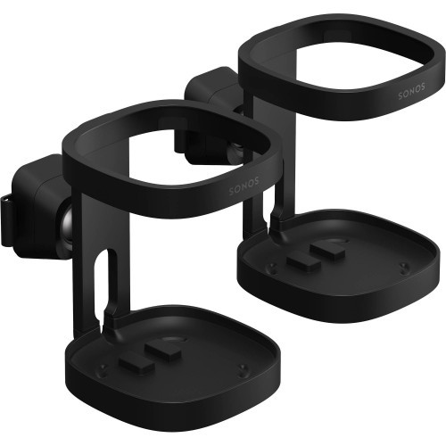 Sonos Mount for One and Play:1 Pair (Black) аксессуар для аудиотехники (S1WMPWW1BLK) - фото 1 - id-p108960703