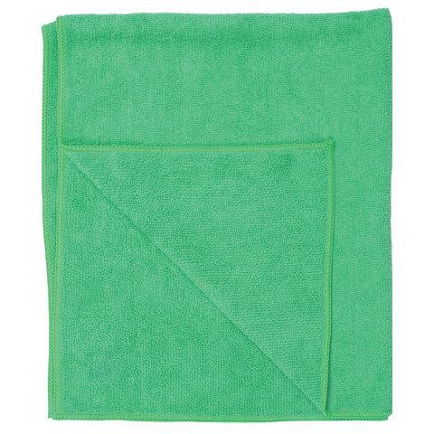 Тряпка для мытья пола из микрофибры, СУПЕР ПЛОТНАЯ, 50х60 см, зеленая, LAIMA - фото 3 - id-p108960957