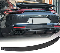 Карбоновый задний спойлер для Porsche Panamera 971 2017-2021