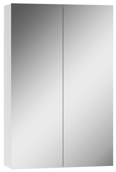 Шкаф-зеркало Норма 45 см 2 двери АЙСБЕРГ - фото 2 - id-p108961329