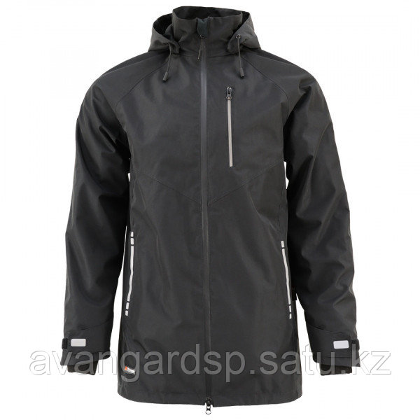 Летняя мужская куртка-парка KS 213, черный - фото 1 - id-p108961617