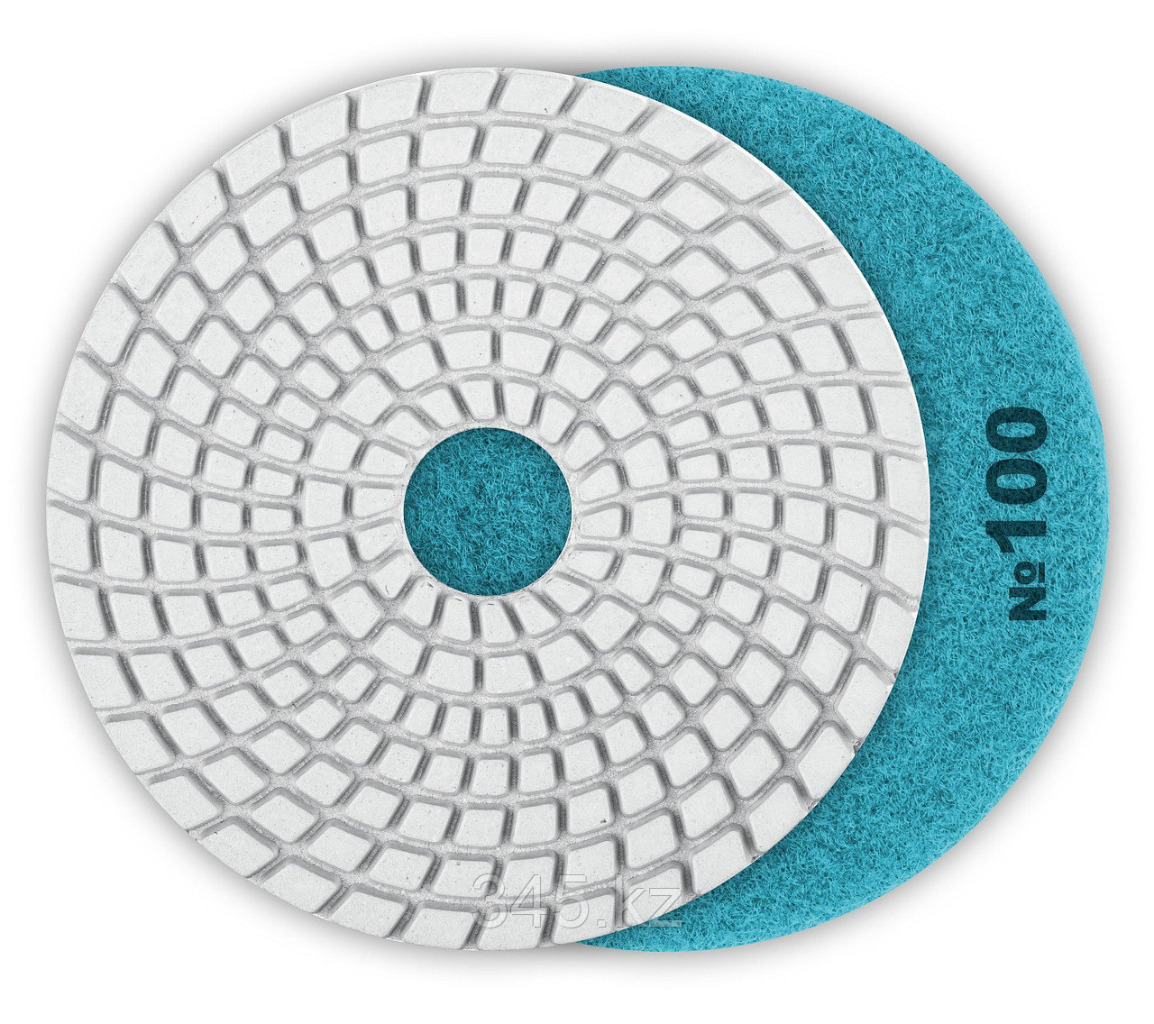 Алмазный гибкий шлифовальный круг ЗУБР 100мм №100 (Черепашка) для мокрого шлифования - фото 1 - id-p108961666