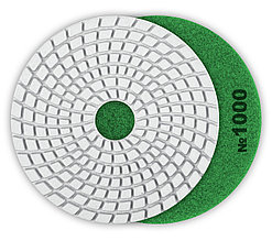 Алмазный гибкий шлифовальный круг ЗУБР 100мм №1000 (Черепашка) для мокрого шлифования
