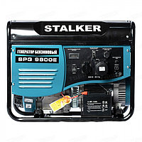 Бензиновый генератор Stalker SPG 9800E (N) 31537 (7.5 кВт, 220 В, ручной/электро, бак 25 л)