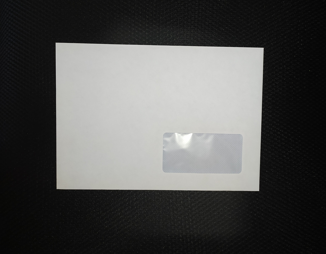 Конверт почтовый С5 162*229, белый, отрывная лента по длинной стороне, окно 45*90 справа снизу, ТАНГИР - фото 1 - id-p108344030