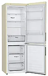 Холодильник LG GA-B459CEWL, бежевый, фото 2