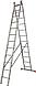 Двухсекционная универсальная лестница KRAUSE DUBILO 2х12. арт.129505, фото 4