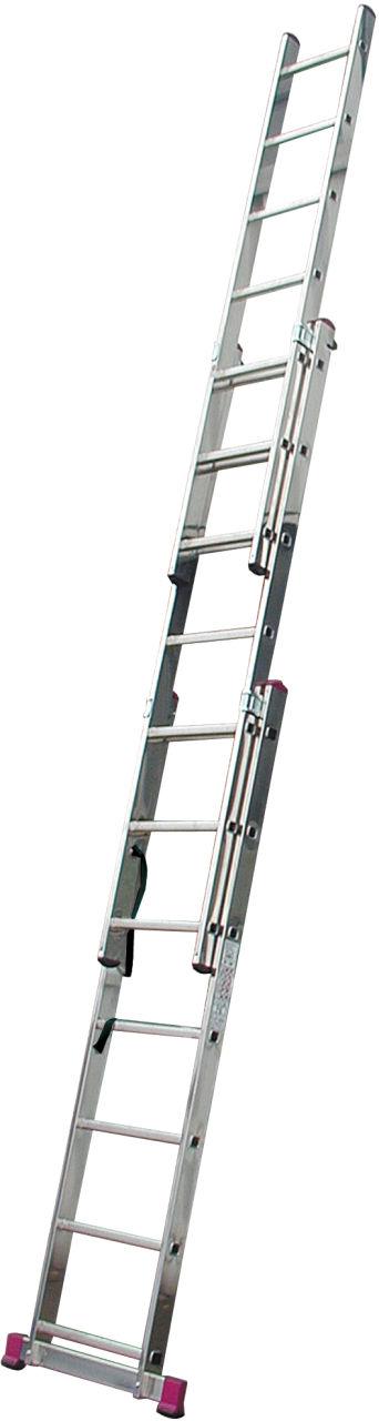 Трехсекционная универсальная лестница Corda 3х7 - фото 3 - id-p108962146