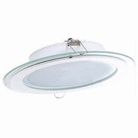 Свет-к DL LED GLASS ROUND PANEL 12W 3000K (TS)