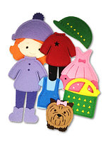 Игровой набор Stylish Uviton, ткань, липучки