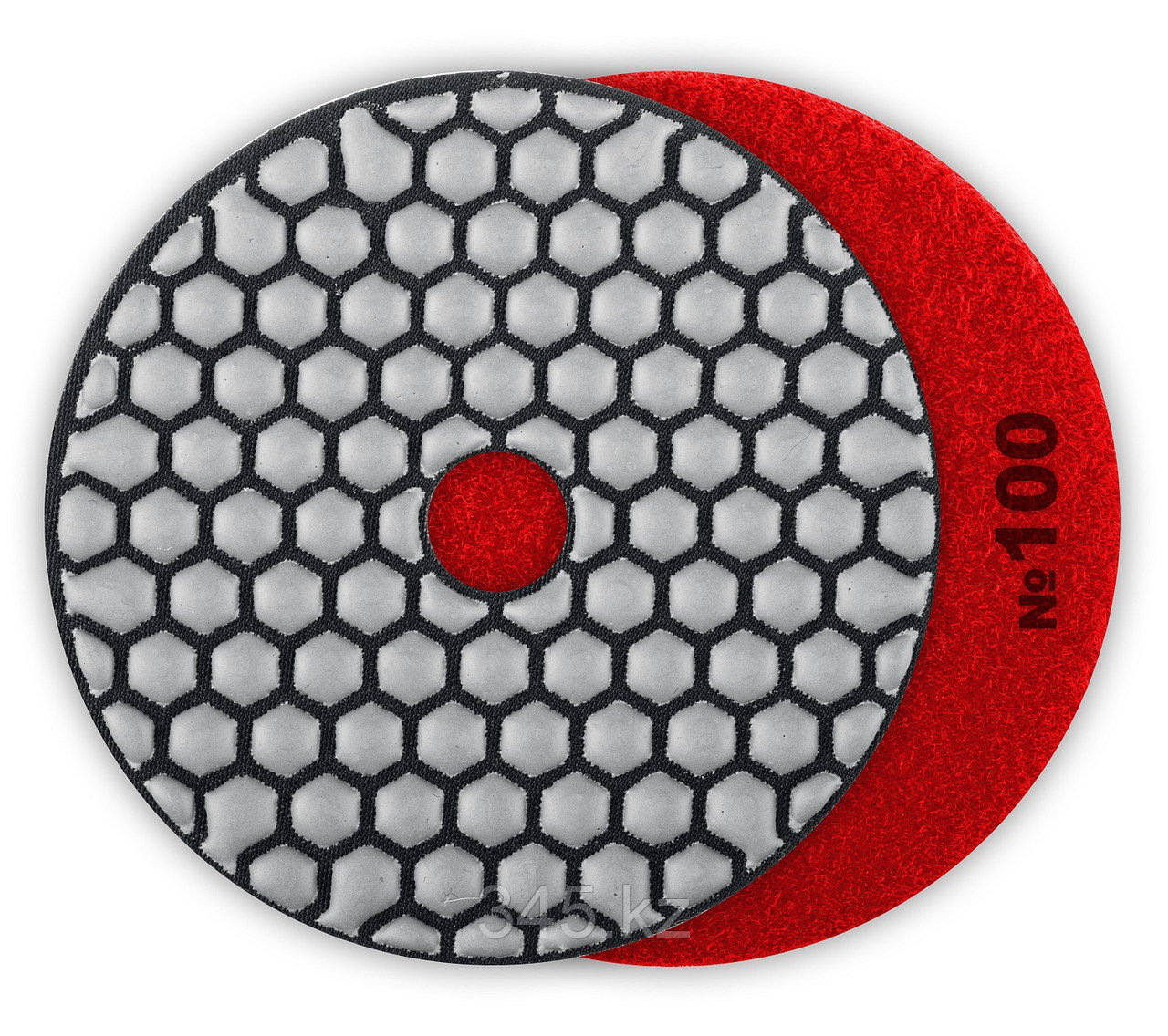 Алмазный гибкий шлифовальный круг ЗУБР 100мм №100 (Черепашка) для сухого шлифования - фото 1 - id-p108963035