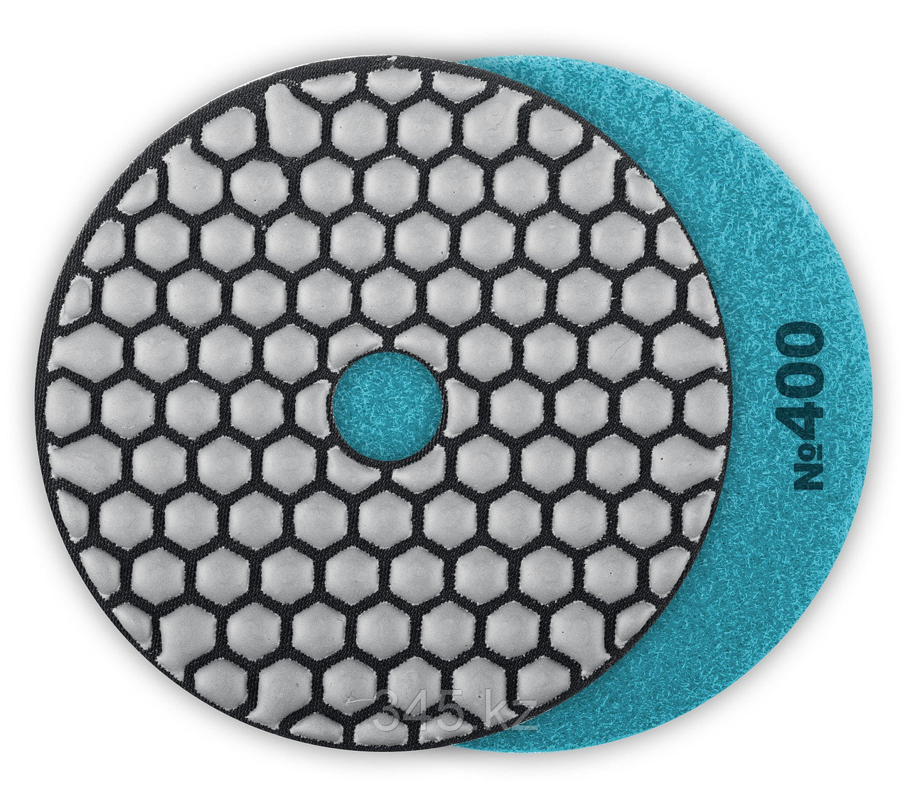Алмазный гибкий шлифовальный круг ЗУБР 100мм №400 (Черепашка) для сухого шлифования - фото 2 - id-p108963285