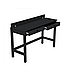 Стол KHIMKI туалетный с 2-мя ящиками, черный 120*75*47, фото 5