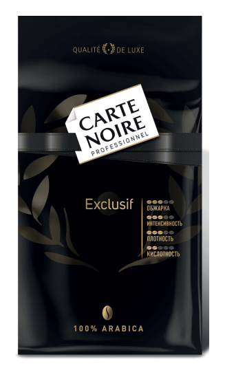Carte Noire Exclusif, зерно, 1000 гр - фото 1 - id-p108964445