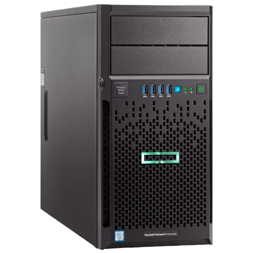 Сервер HP Enterprise/ML30 Gen10 Plus/1/Xeon/E-2314 (4C/4T 8MB)/2,8 GHz/16 Gb/S100i (SATA only)/4LFF/2х1GbE/1 x - фото 2 - id-p108967425