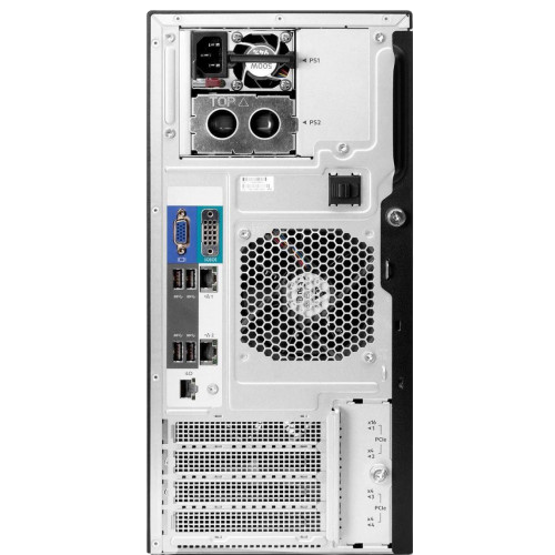 Сервер HP Enterprise/ML30 Gen10 Plus/1/Xeon/E-2314 (4C/4T 8MB)/2,8 GHz/16 Gb/S100i (SATA only)/4LFF/2х1GbE/1 x - фото 3 - id-p108967425